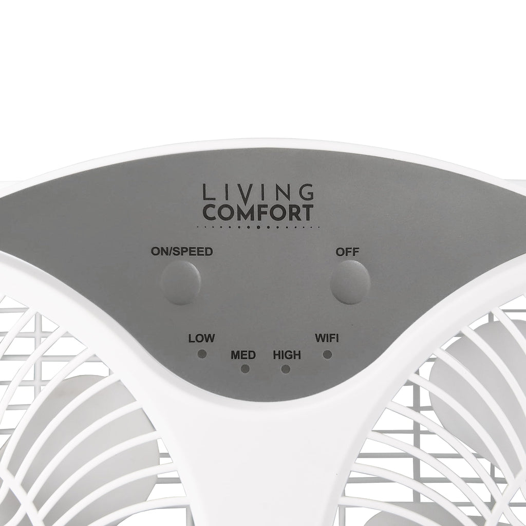 9-Inch Smart WiFi Twin Window Fan with App & Voice Control L155