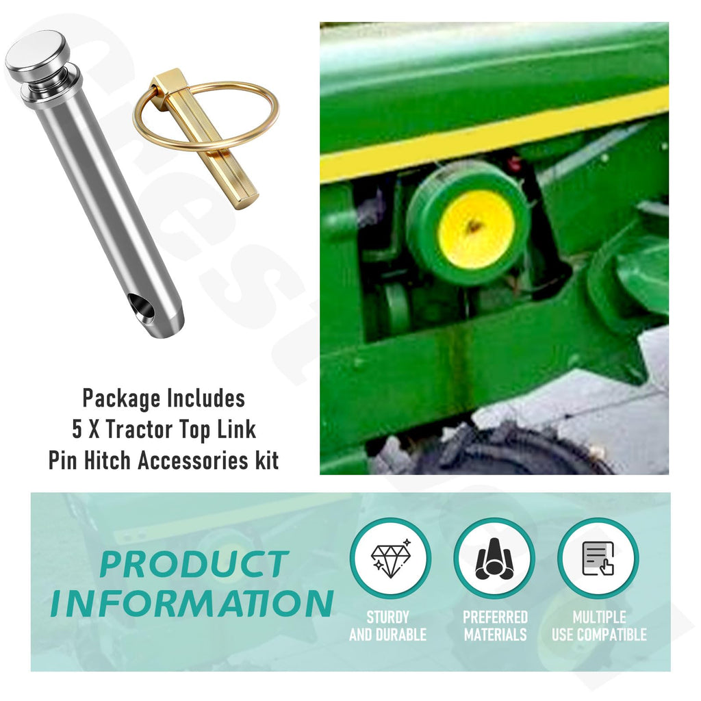 5 Pack 3/4 in Hitch Pin Q119