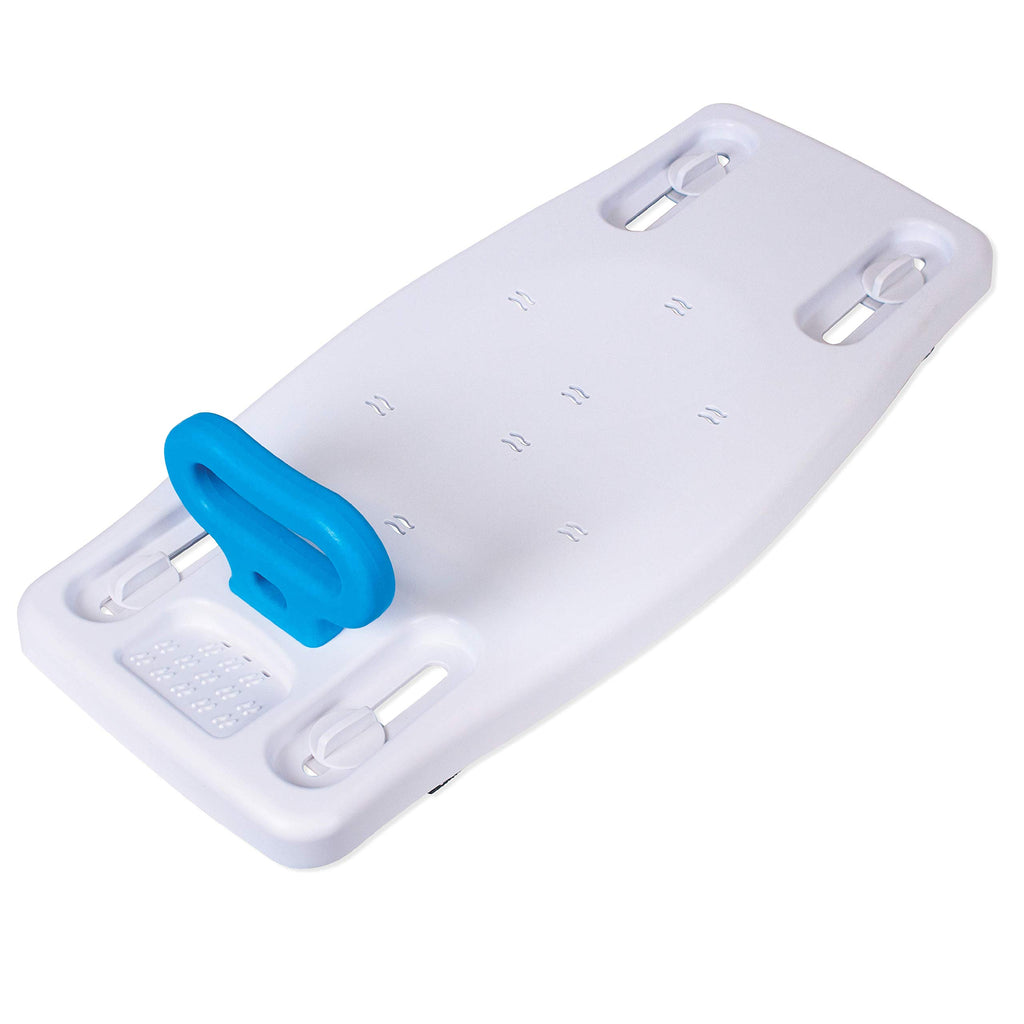 Portable Shower Bench with Adjustable Width and 300 Pound Weight Capacity I775