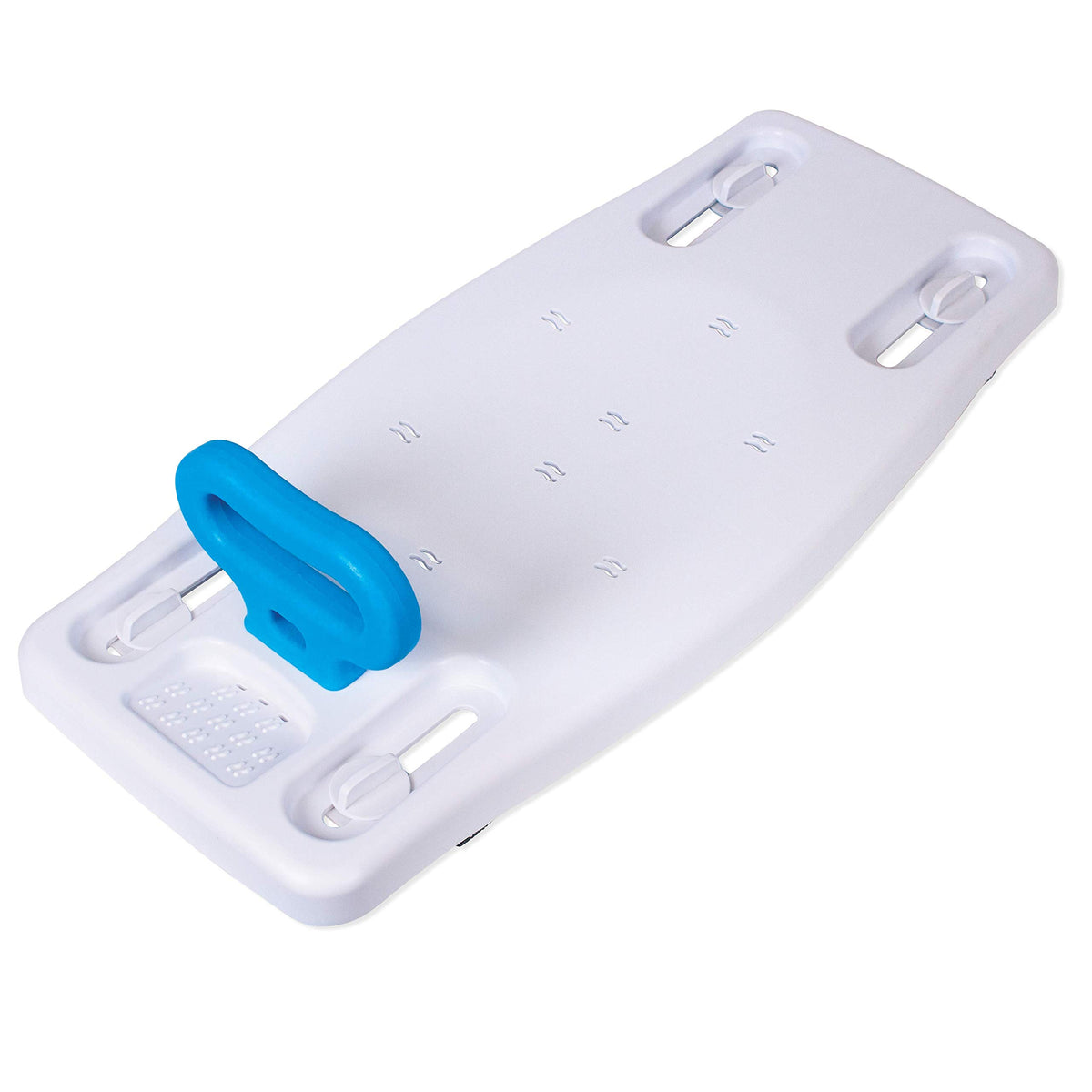 Portable Shower Bench with Adjustable Width and 300 Pound Weight Capacity I775