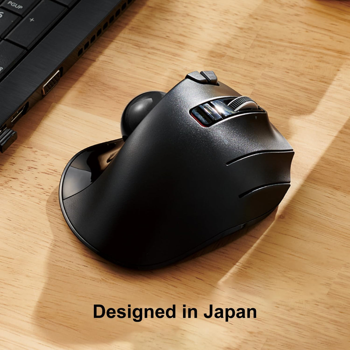 2.4GHz USB Wireless Ergonomic Trackball Mouse O97159