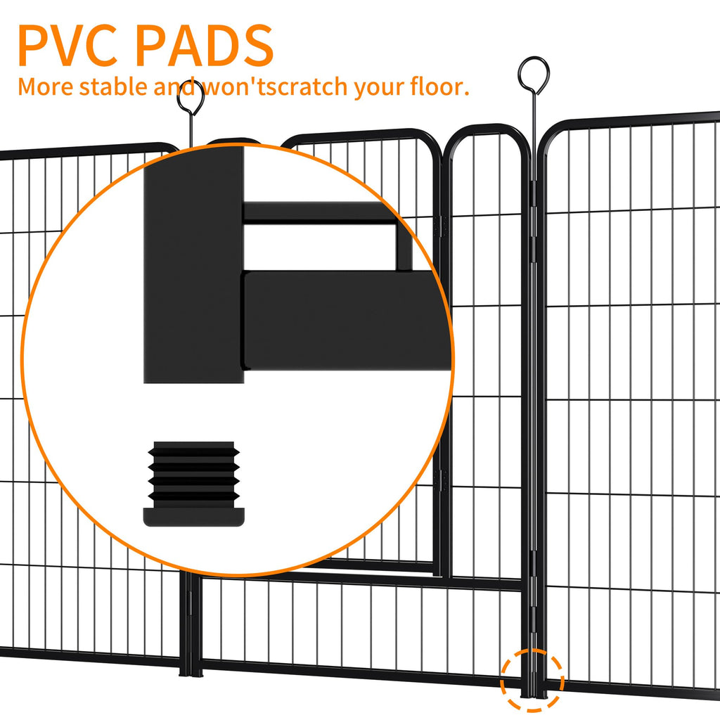 16-Panel Heavy-Duty Metal Dog Playpen O602397