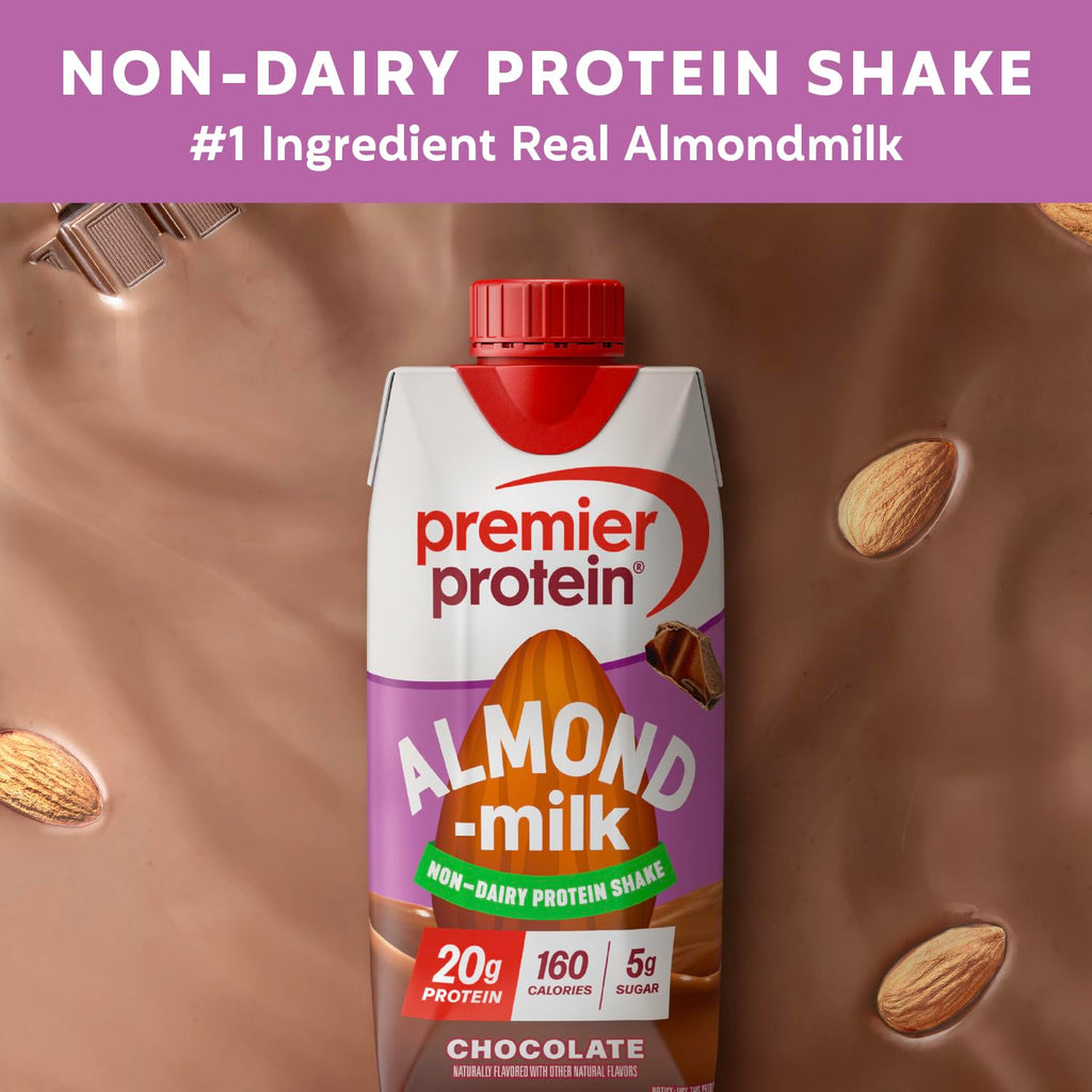 Chocolate Almondmilk Protein Shake 20g Protein 12 Pack B670642