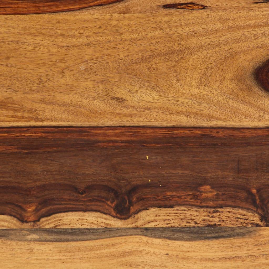 Rustic Wooden Coffee Table with Metal Frame K590