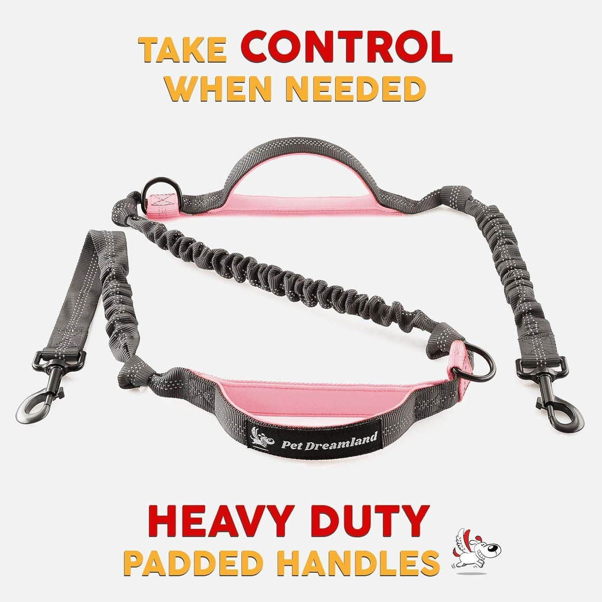 Hands Free Dog Leash and Poop Bag Dispenser U200