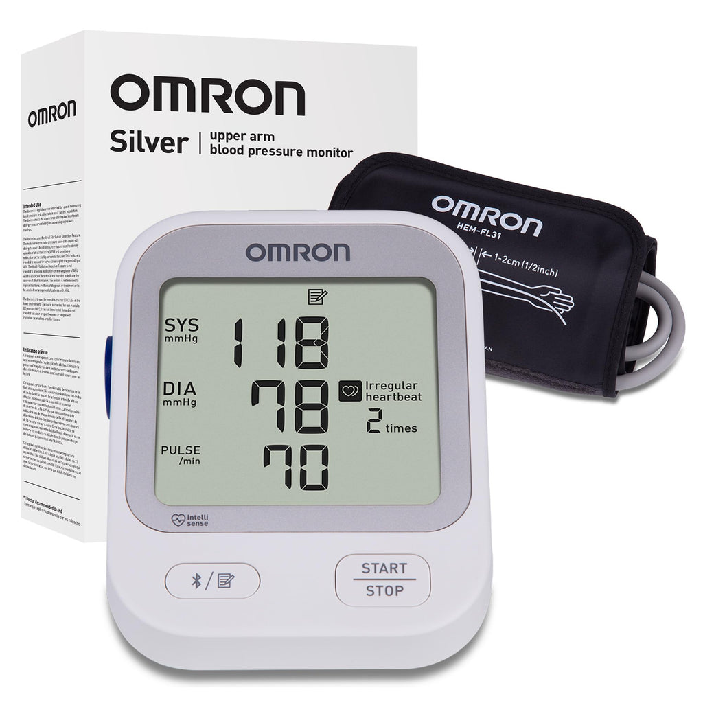Silver Upper Arm Blood Pressure Monitor Z525802