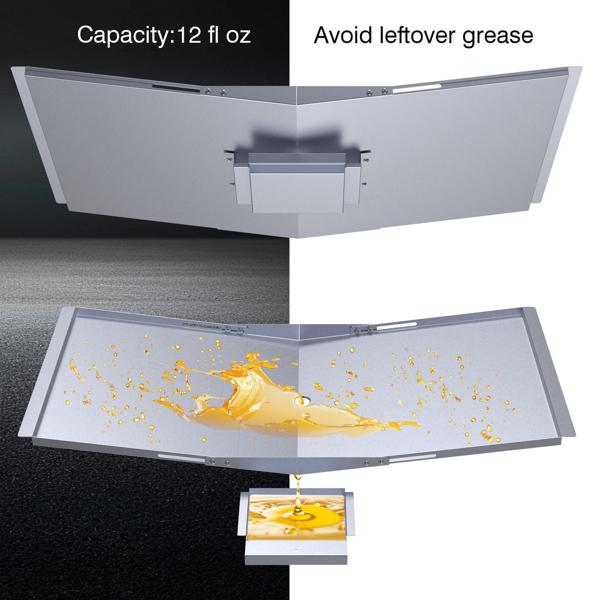 Grease Tray with Catch Pan H476923