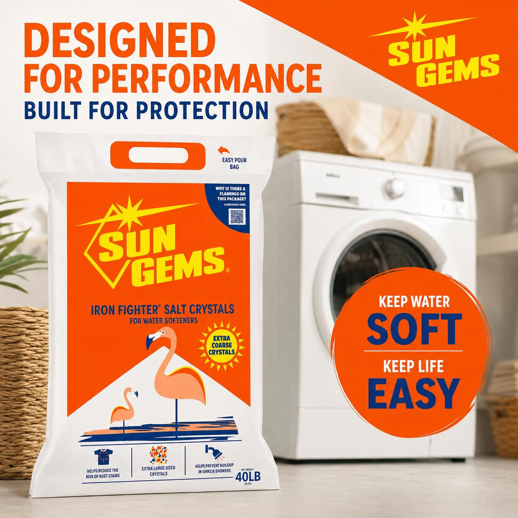 40 lb Extra Coarse Water Softener Salt Crystals P9299