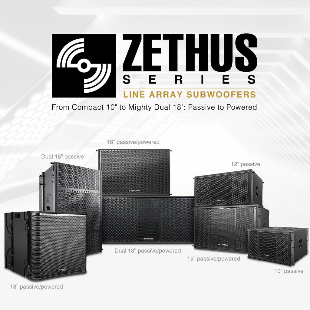 18” 1600W Powered Line Array Subwoofer with DSP U58734