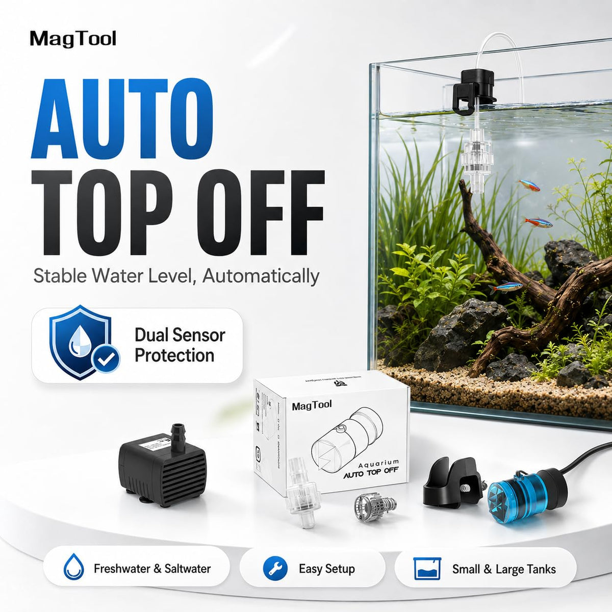 Auto Top Off System with Dual Optical Sensor A595150
