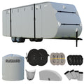 Grey 27'-30' RV Travel Trailer Cover K346
