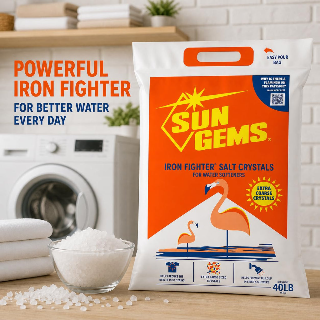 40 lb Extra Coarse Water Softener Salt Crystals P9299