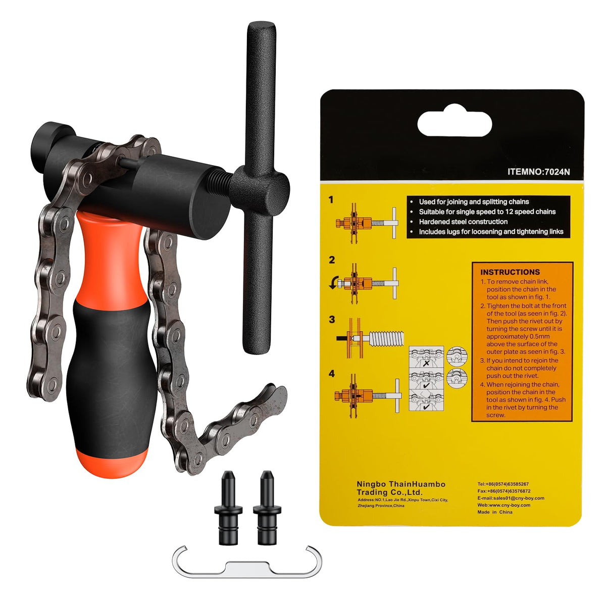 Bike Chain Repair Tool Set J276423