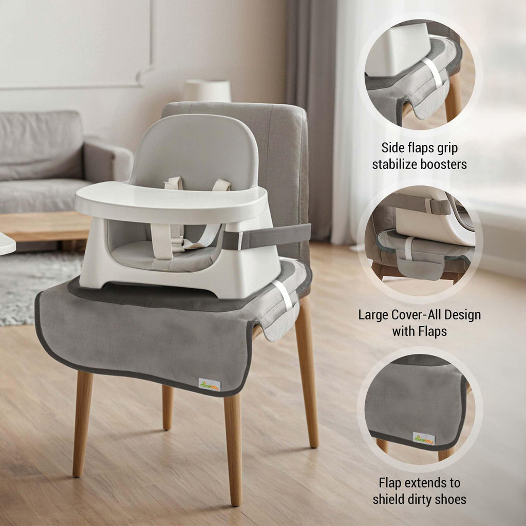 Extra Large Grey Booster Chair Protector Cover F25523