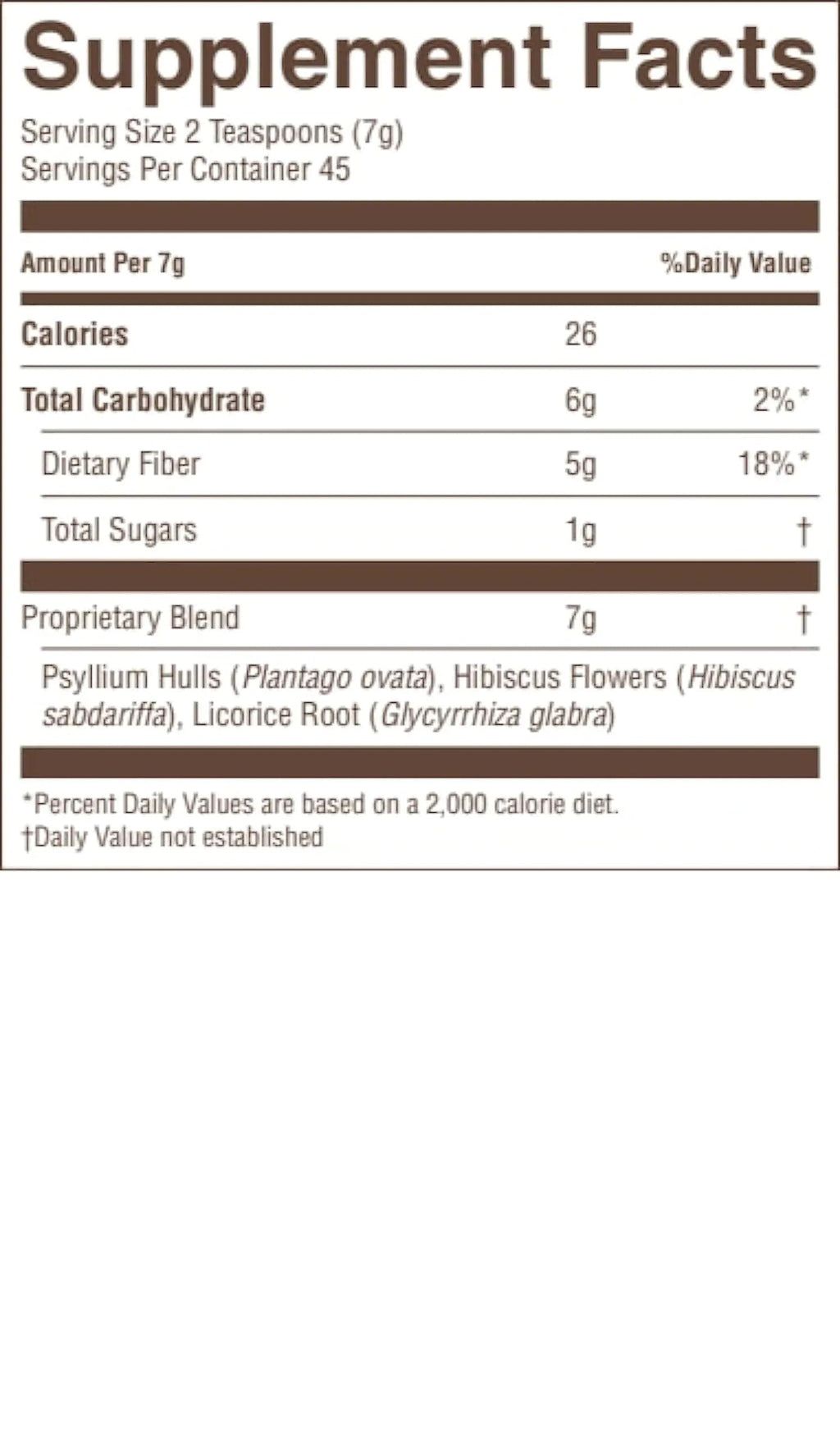 Psyllium Hulls Combination 11 Oz W488338