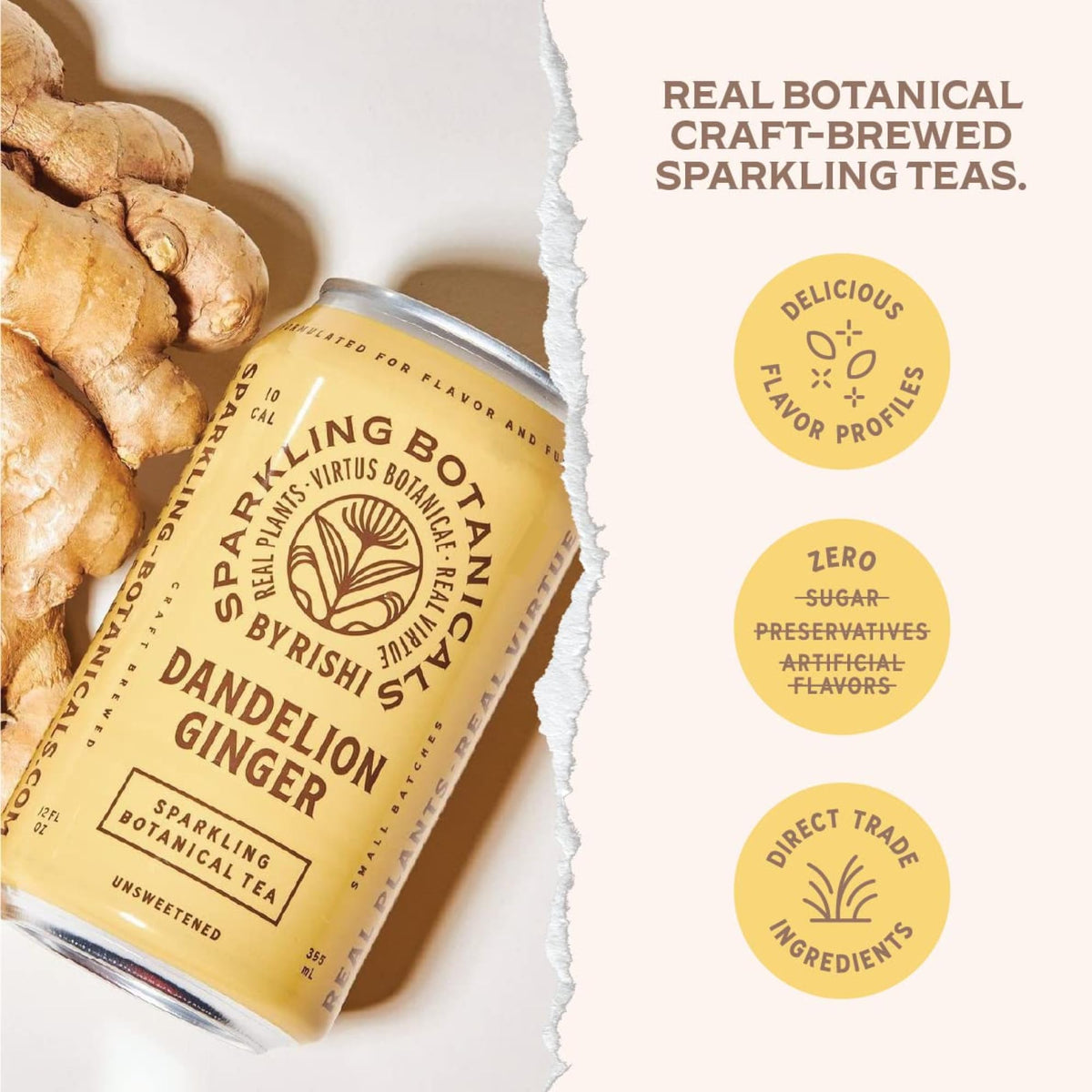 Organic Unsweetened Sparkling Water 12 oz Pack of 12 A2466