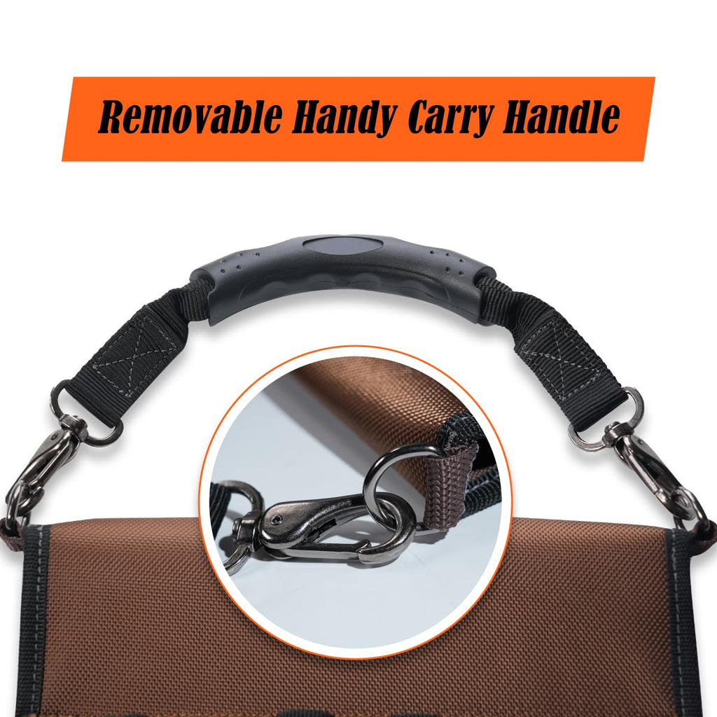7-Pocket & 10-Pocket Tool Belt Pouches Set J703