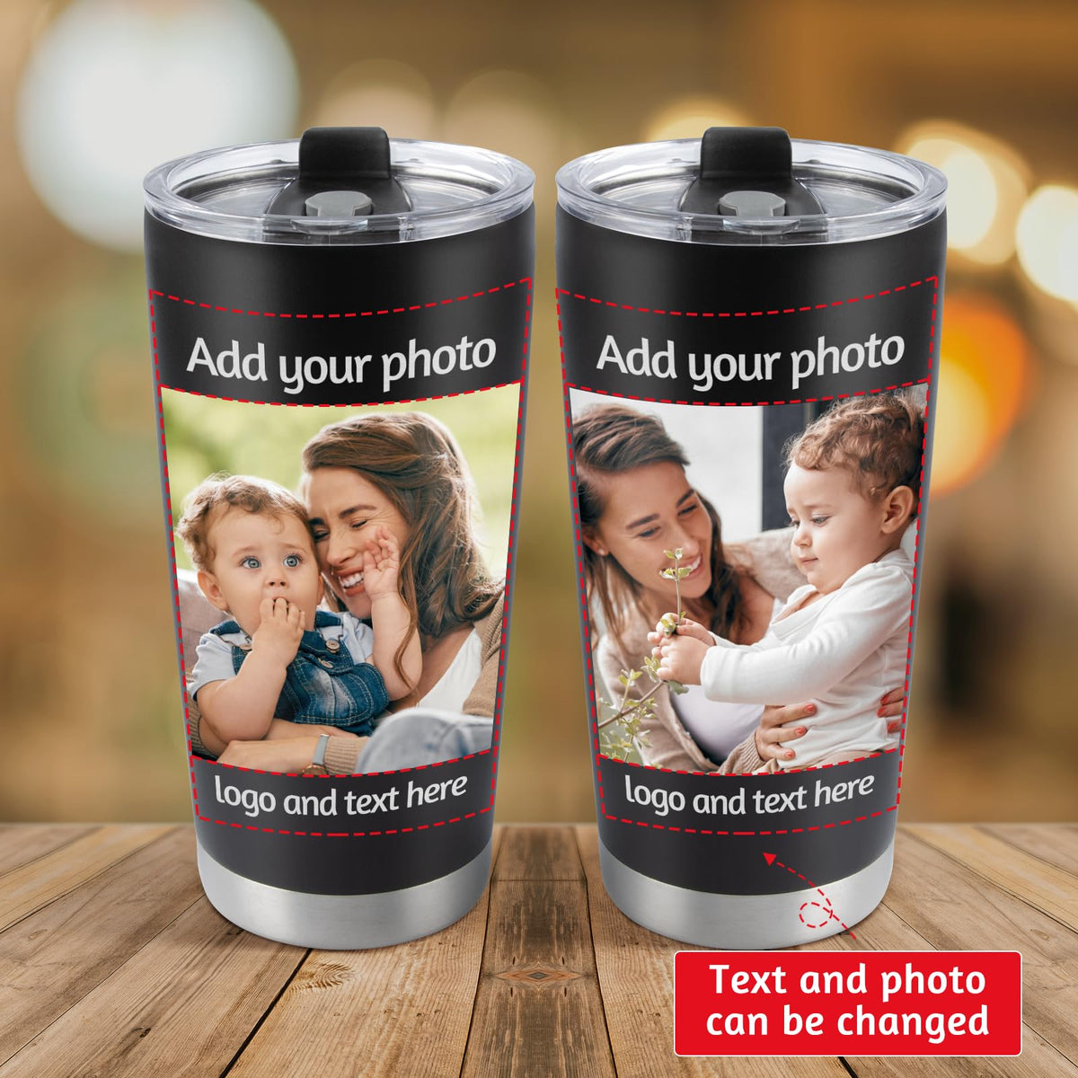 Personalized Coffee Tumbler D2396