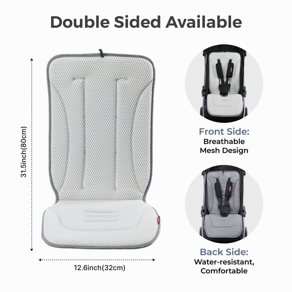 Reversible Stroller Seat Liner U517