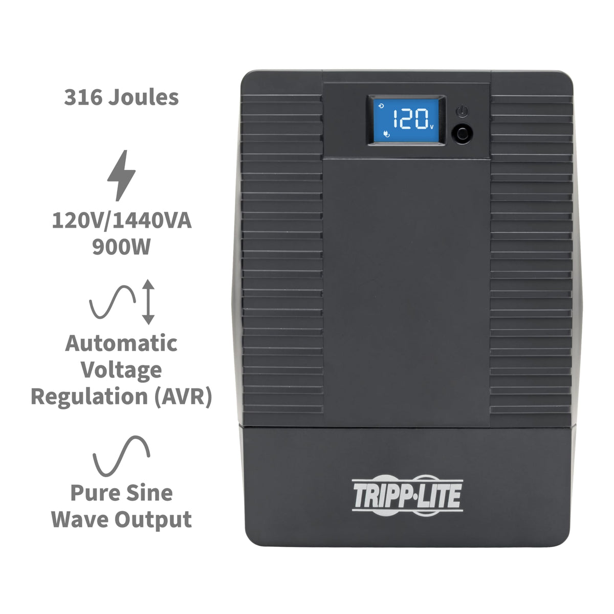 1500VA UPS 900W 8 Outlets K155895