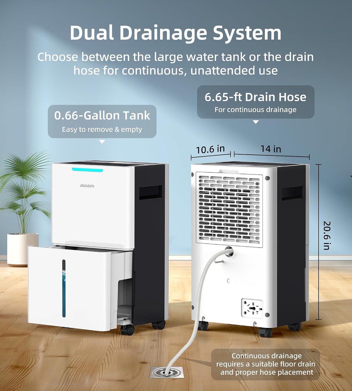 52 Pint Dehumidifier P4183