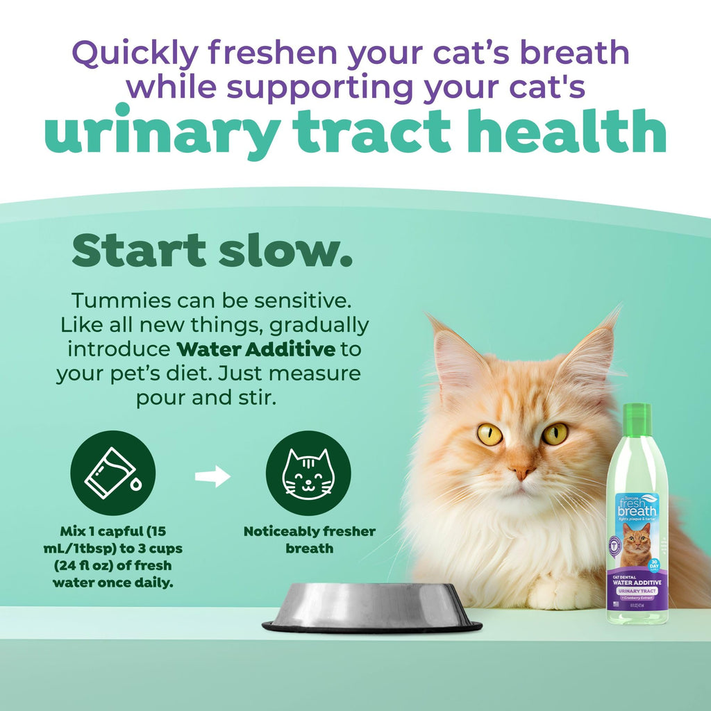 Fresh Breath Water Additive for Cats 16oz O96543