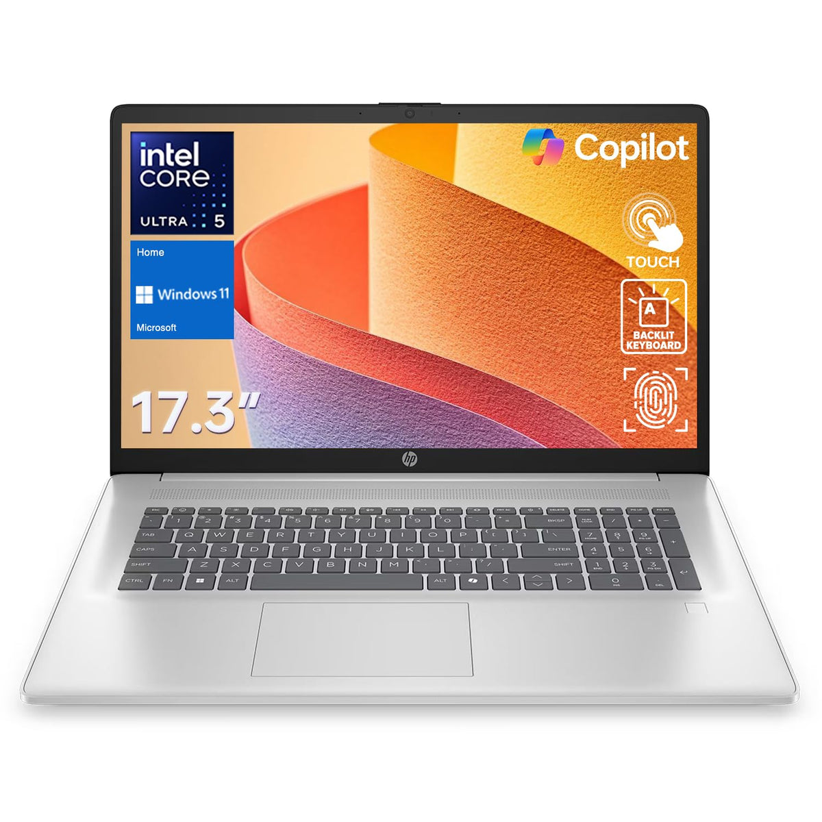 17.3" Touchscreen Laptop, Intel Core Ultra 5, 16GB DDR5 RAM, 1TB SSD K659