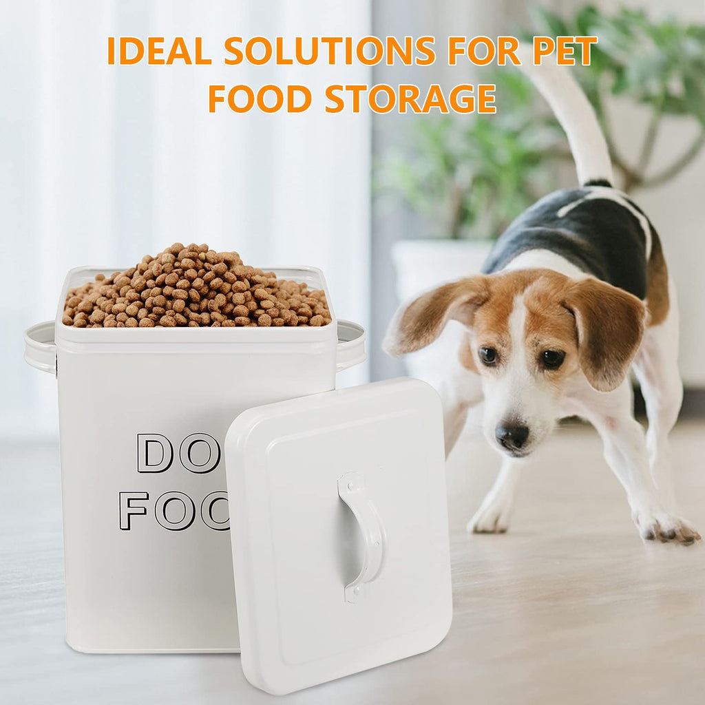 Metal Airtight Dog Food Storage Container 6 lbs K71434