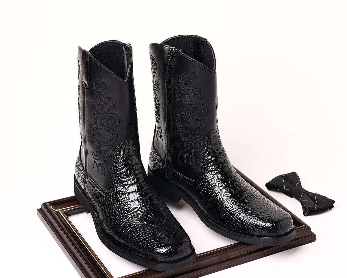 Crocodile Western Cowboy Boots Z91504