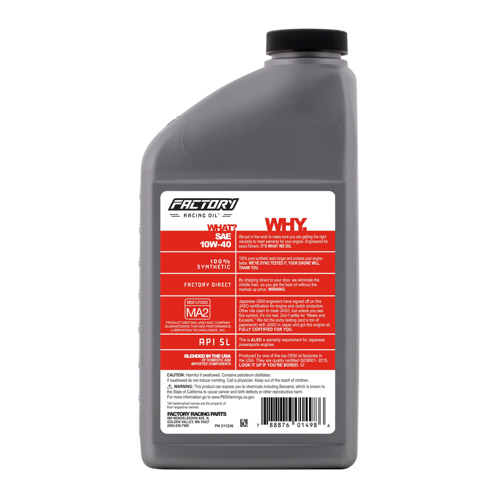 10W40 Oil Change Kit W845733