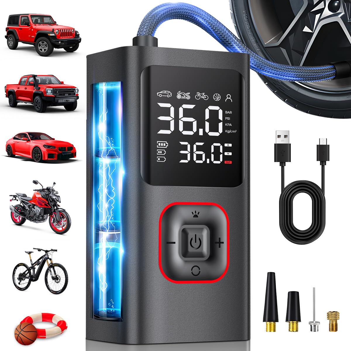 Cordless Portable Air Compressor 150PSI Tire Inflator C38651