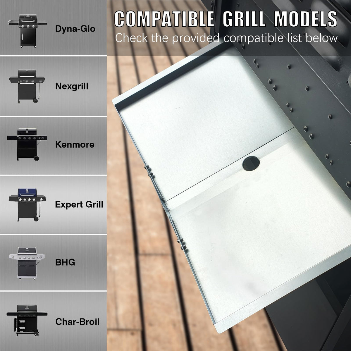 Grease Tray with Catch Pan H476923