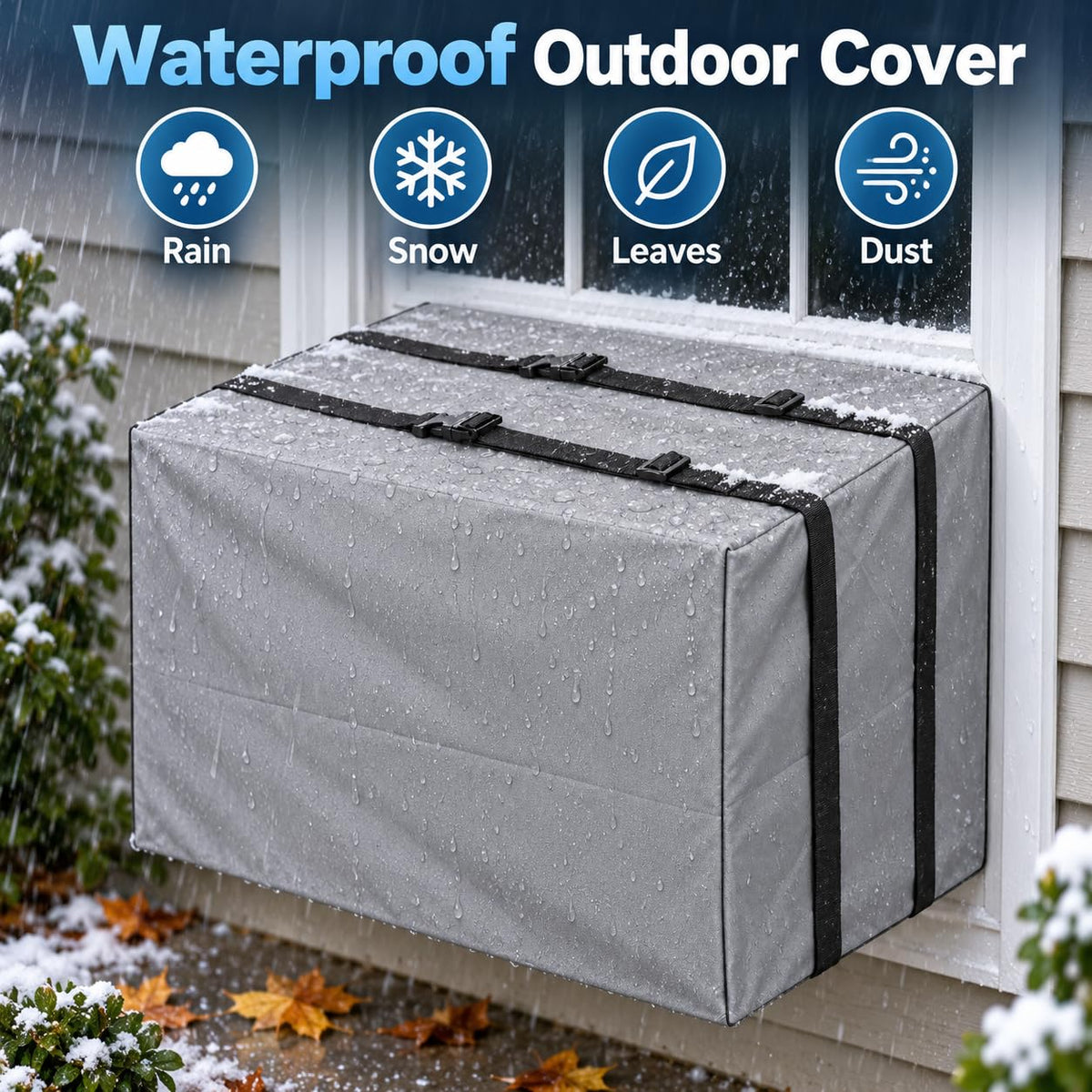 Outdoor Window Air Conditioner Cover 21.5 x 16 x 15 U2439