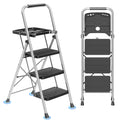 3-Step Folding Step Stool with Tool Platform Y60260