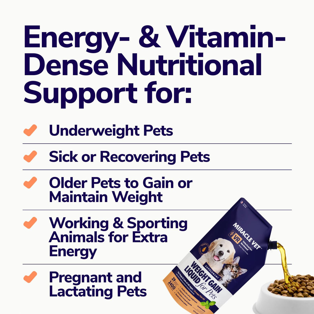High-Calorie Weight Gainer Gel for Dogs & Cats R6037