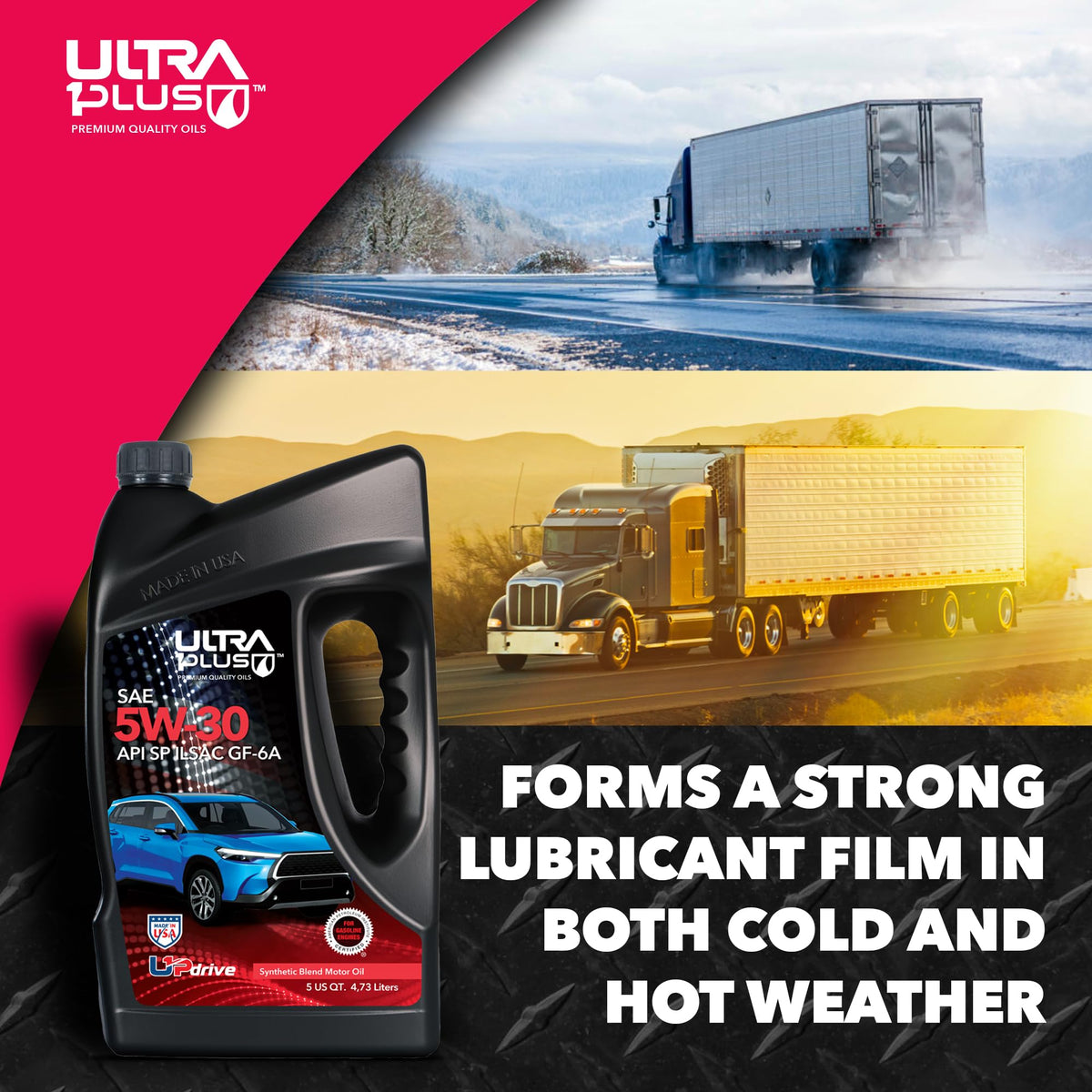 5W-30 Synthetic Blend Motor Oil O690112