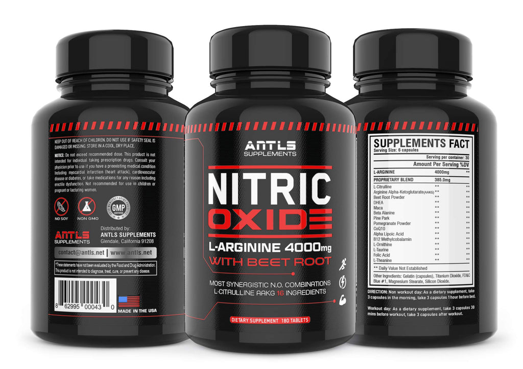 L-Arginine L-Citrulline Beet Root 180 Capsules Y3328
