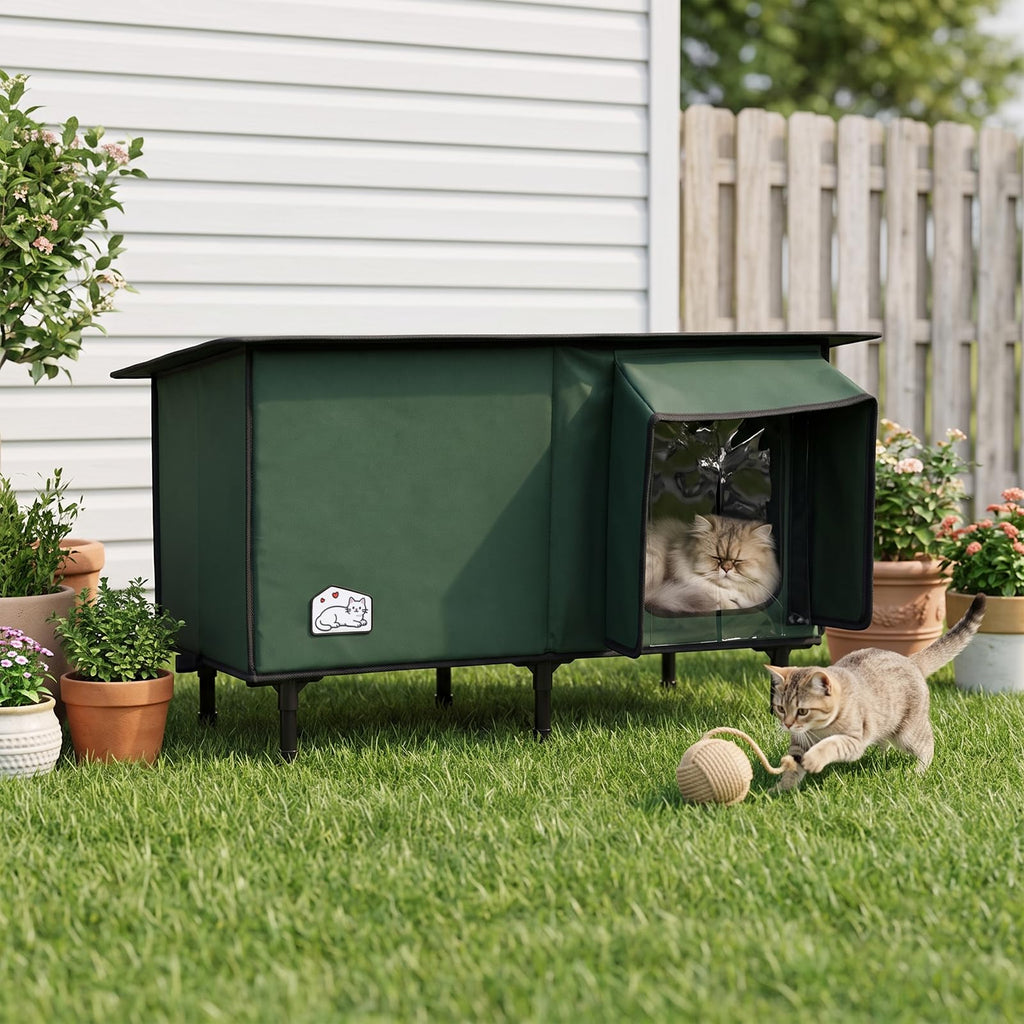 Heated Outdoor Cat House H749075