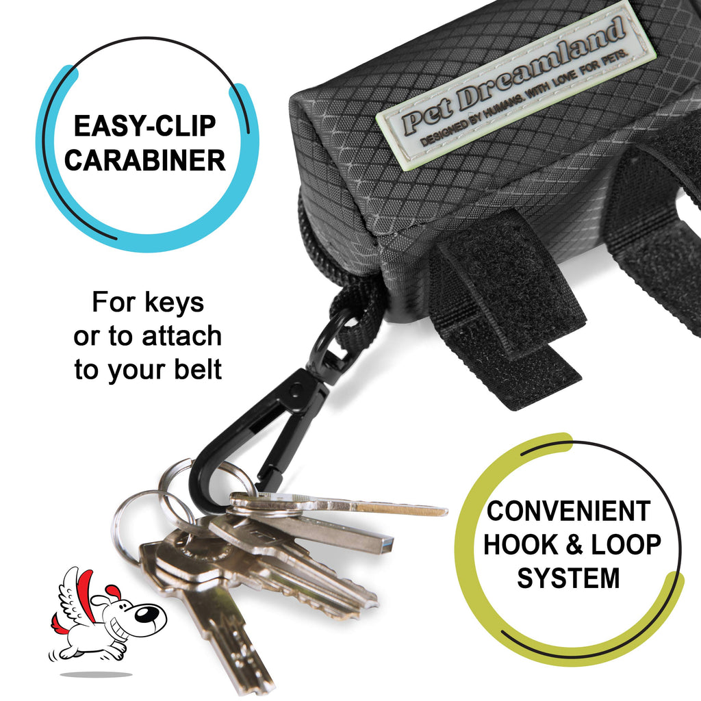 Hands Free Dog Leash and Poop Bag Dispenser U200