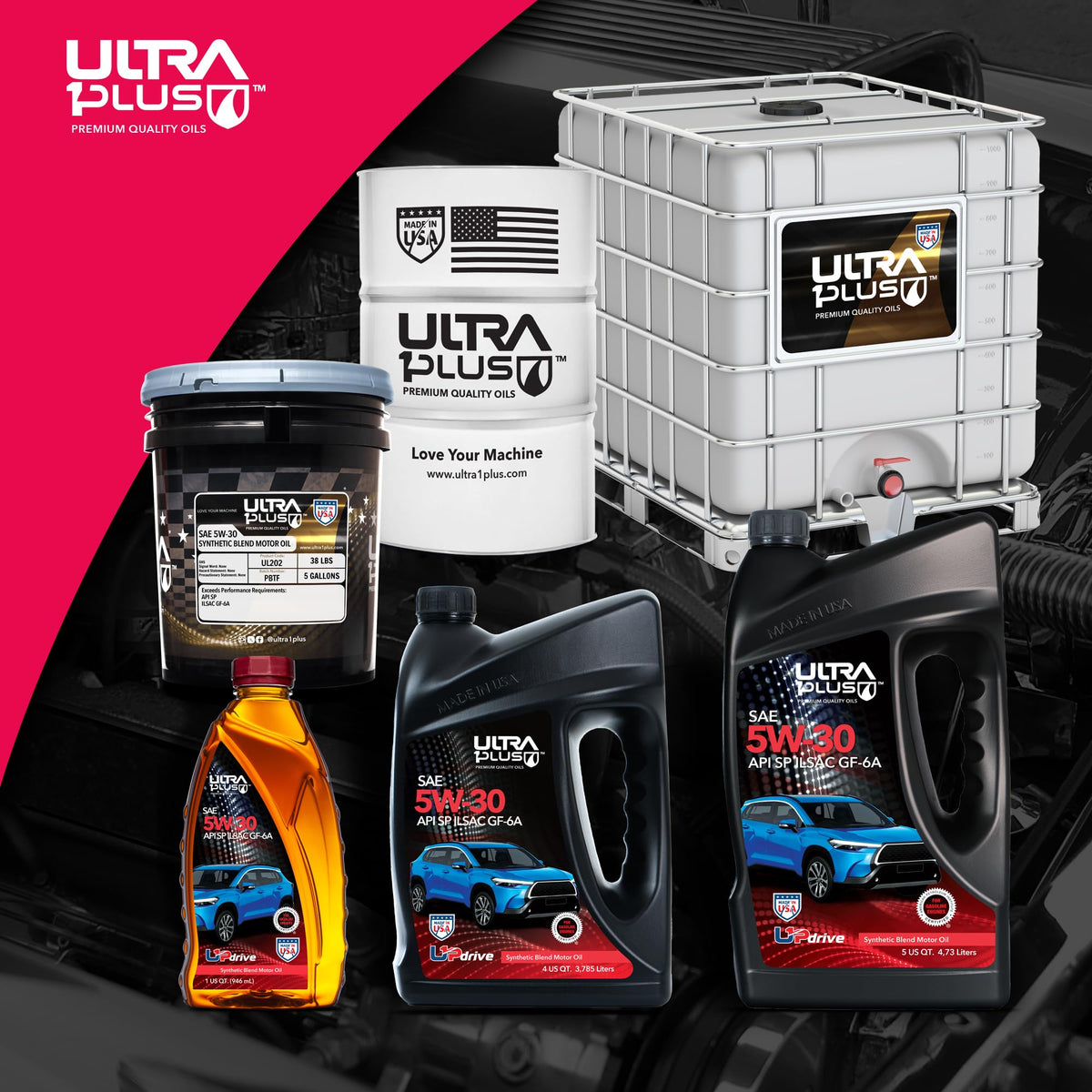 5W-30 Synthetic Blend Motor Oil O690112