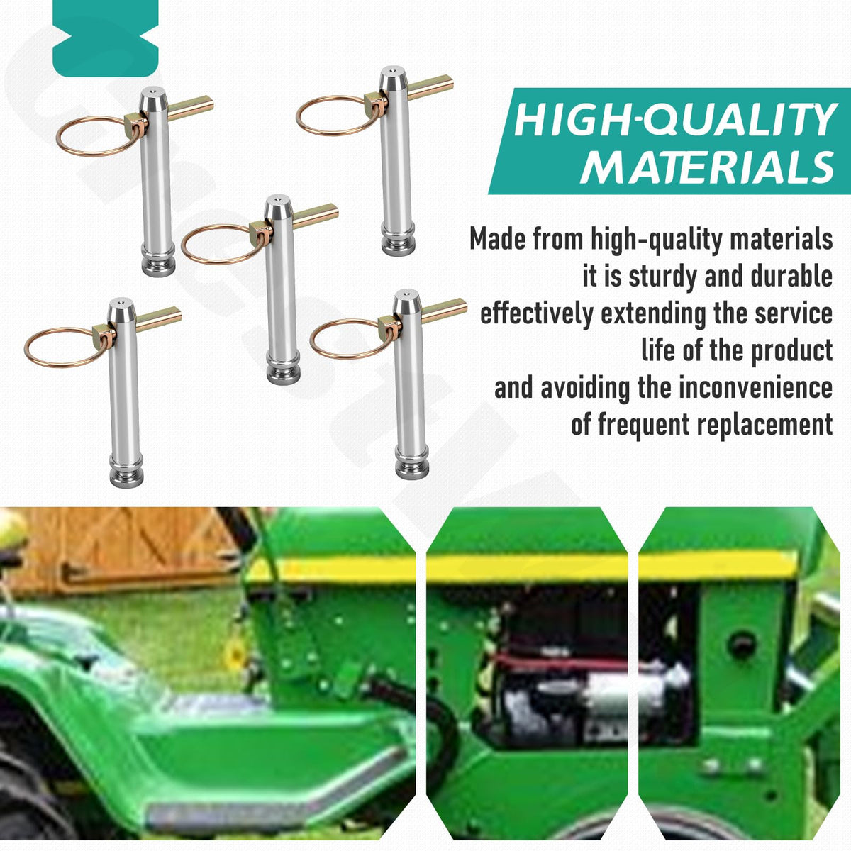 5 Pack 3/4 in Hitch Pin Q119