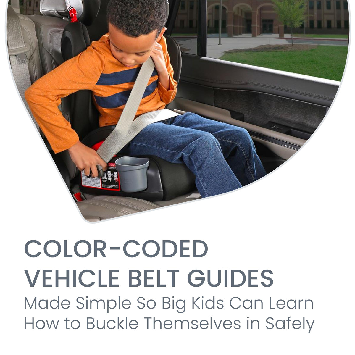 2-Stage Belt-Positioning Booster Car Seat I3815