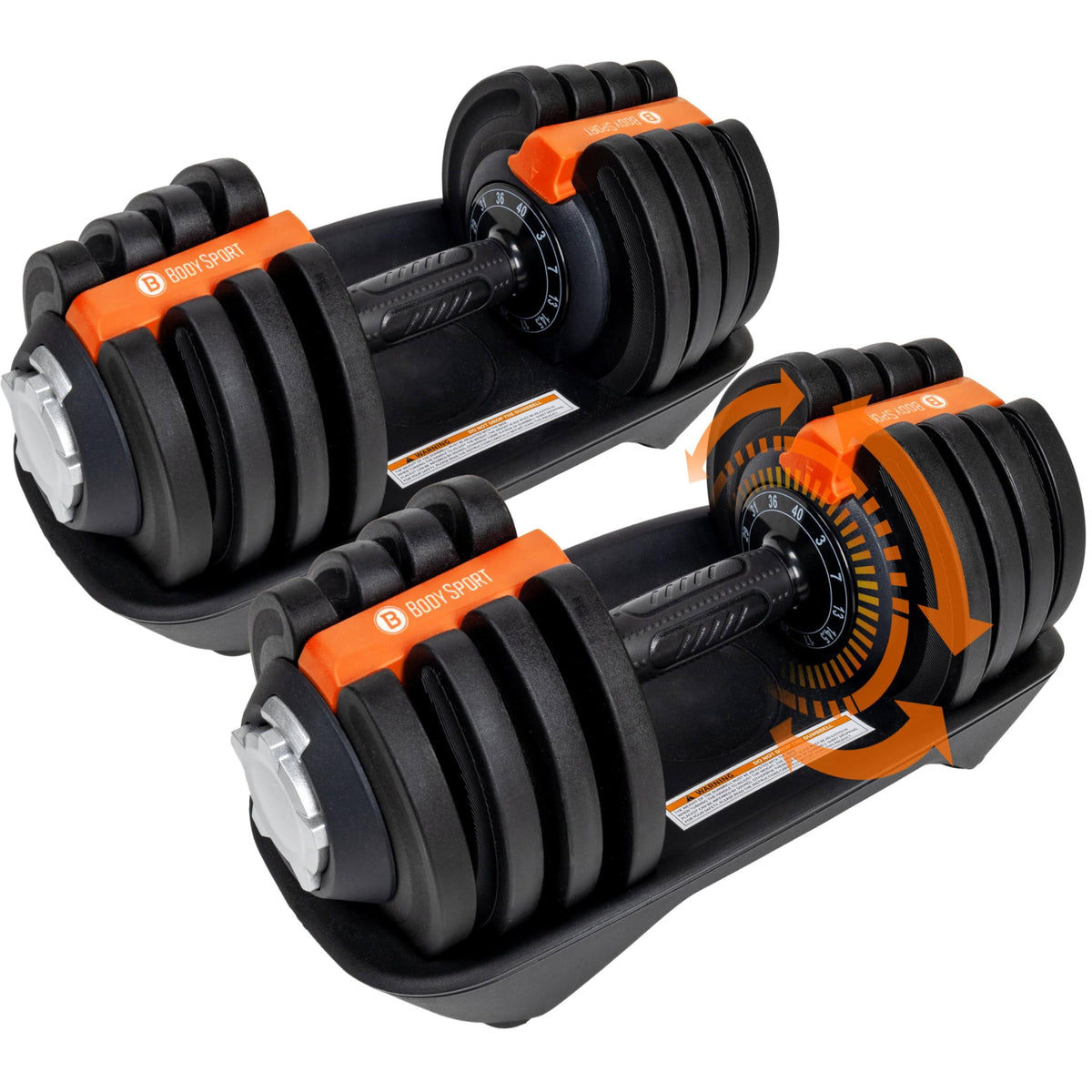 40 Pound Adjustable Dumbbells Y444795