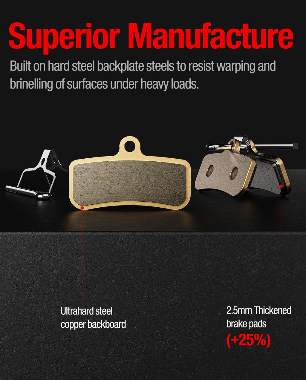 Sintered Disc Brake Pads H651
