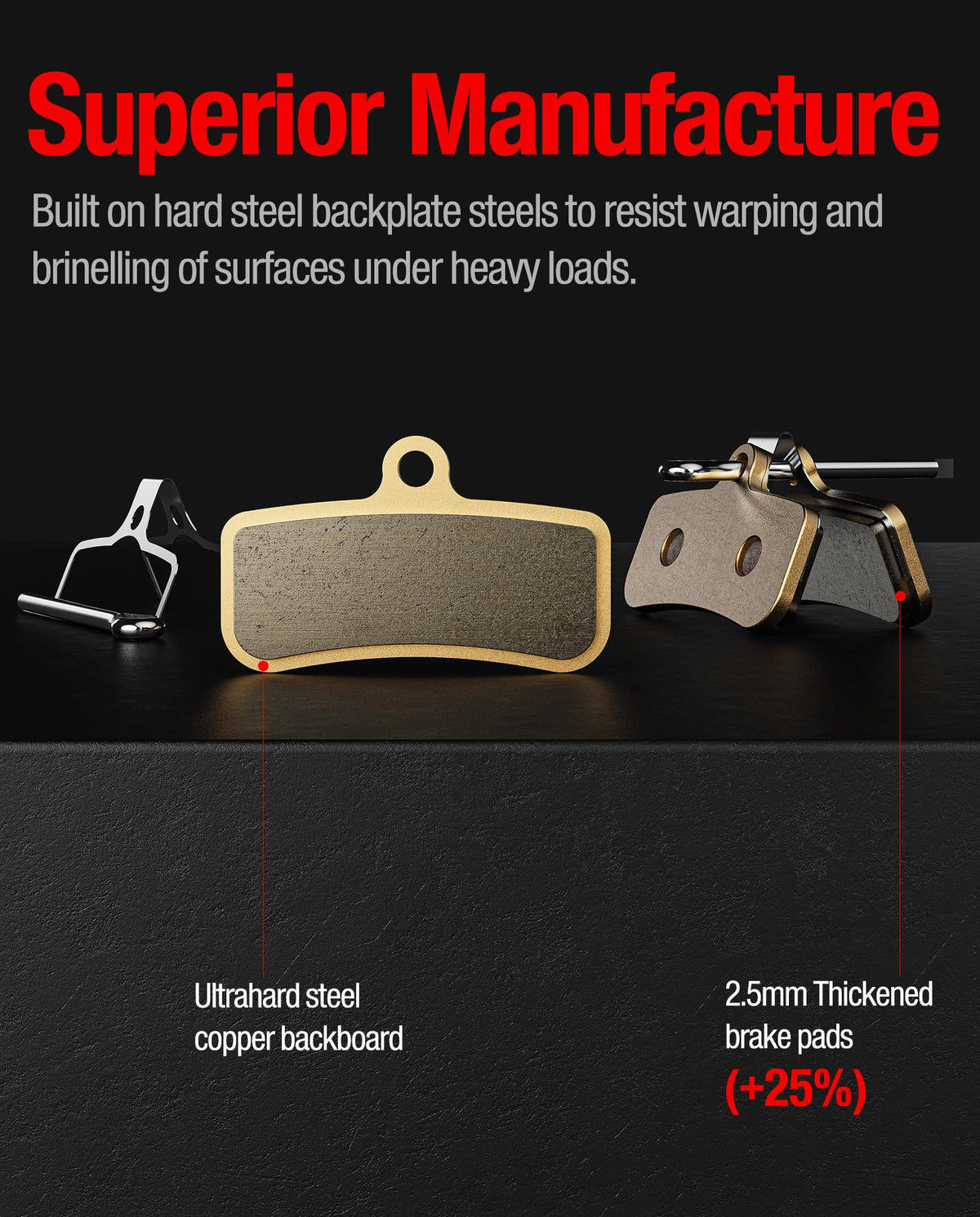 Sintered Disc Brake Pads H651