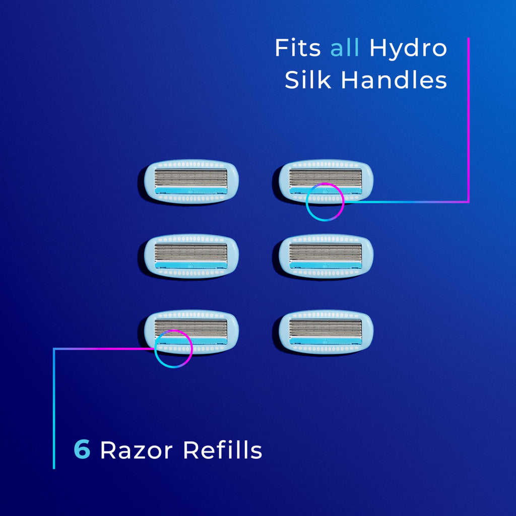5-Blade Moisturizing Razor Refills, 6 Count Y59227