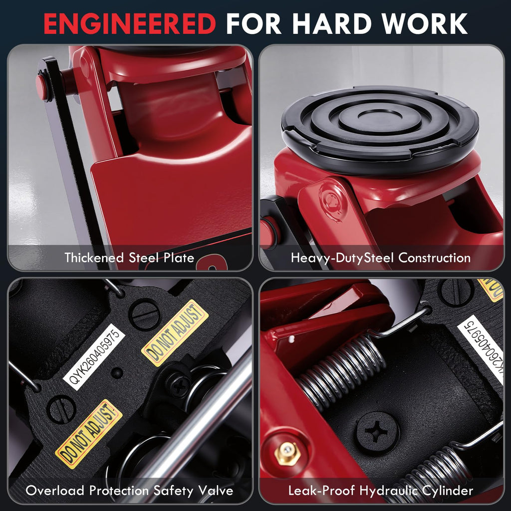 3 Ton Low Profile Hydraulic Floor Jack E98356