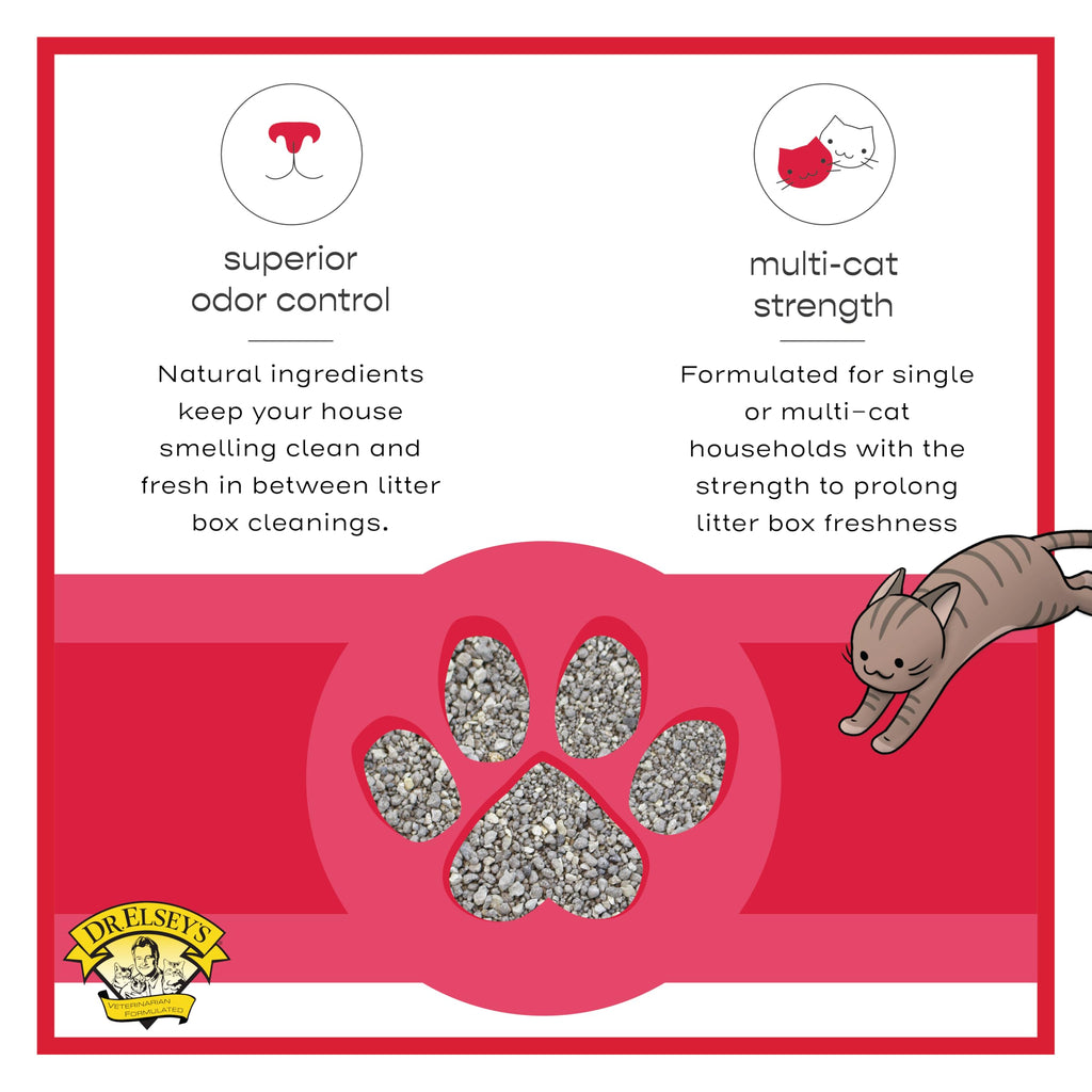 Clumping Clay Cat Litter 40 lb. Bag D57419