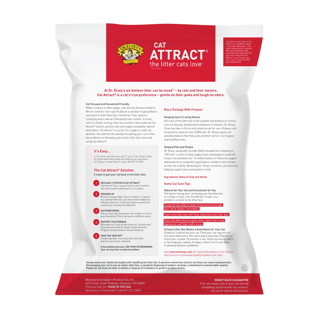 Clumping Clay Cat Litter 40 lb. Bag D57419