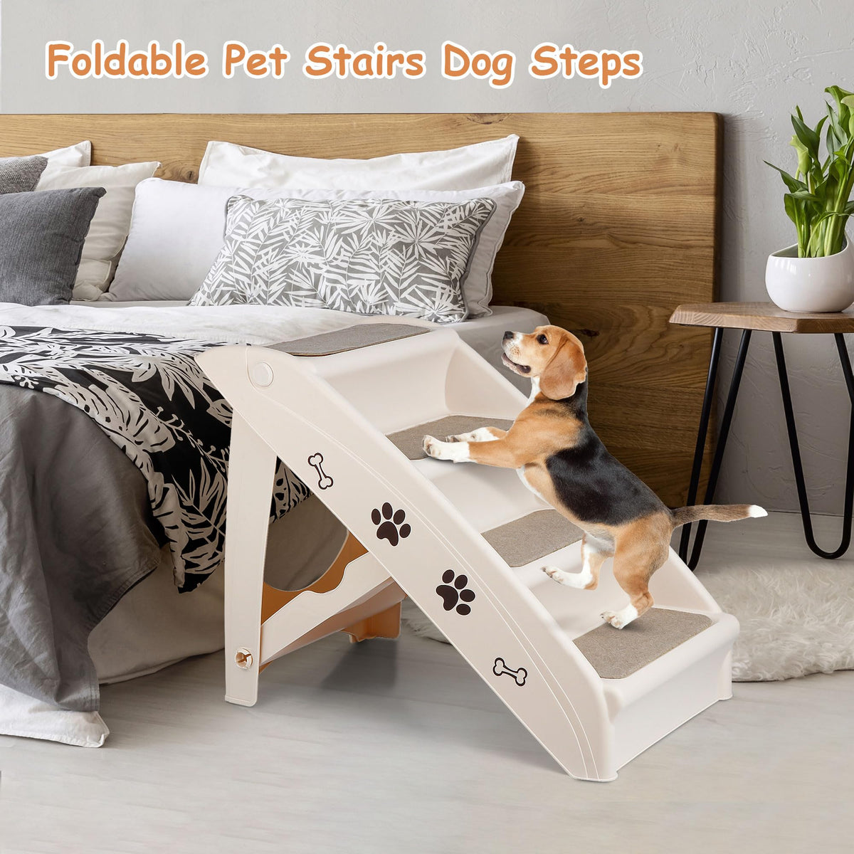 4-Step Non-Slip Dog Stairs M39199
